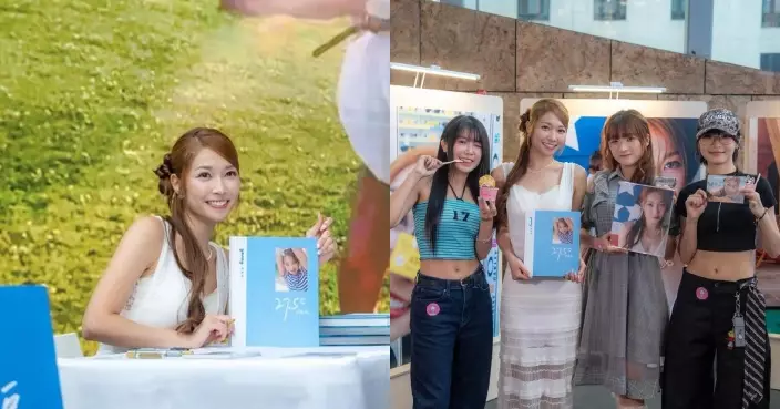 Yanny@LT為首本個人寫真舉行簽書會 突破挑戰初性感泳裝獲家人支持大讚健康唯美