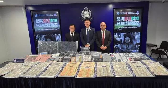 警方世界盃期間打擊外圍賭博拘150人 賭客投注1萬至30萬元涉賭款逾3億元