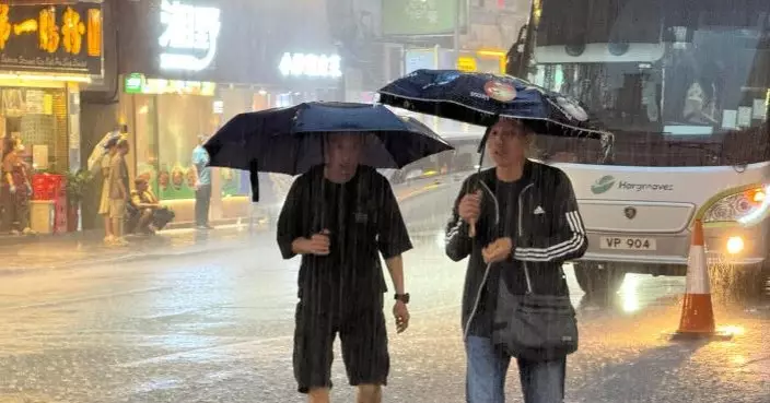天氣 | 天文台︰強雷雨區逼近 未來兩三小時帶來大驟雨及狂風雷暴