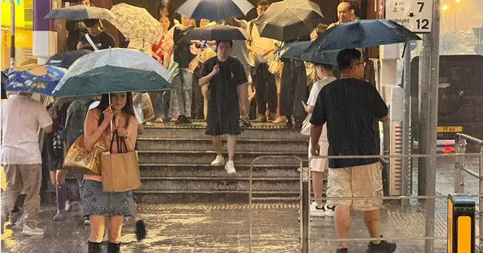 天氣｜天文台發出黃色暴雨警告信號