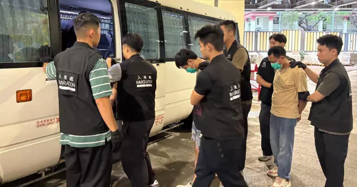 入境處反非法勞工行動拘20人 包括5名僱主