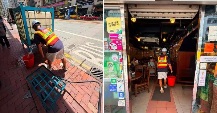 天樂里水管維修完成 供水陸續恢復 部分行車線仍封閉