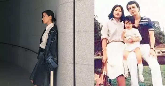 尋回舊家庭照感慨與父親緣淺 佘詩曼：天空有粒閃閃下嘅星星唔知係咪你呢