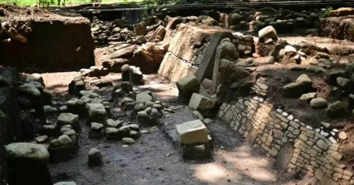 墨西哥古代遺址現神秘幾何牆飾 瑪雅人物浮雕暗示雨神祭祀