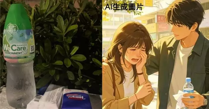 失意女街頭爆喊獲陌生暖男安慰　網民激讚：香港仲有好多天使！