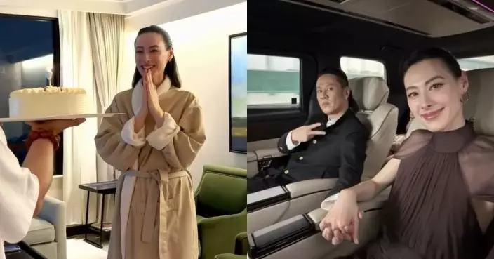 梁洛施38歲生日高調公開戀情 晒與內地導演馬浴柯十指緊扣甜蜜合照