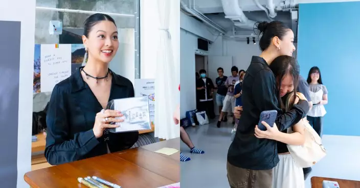 盧慧敏簽名會遭女粉絲送戒指「訂情」 搞笑宣布：我們結婚了！