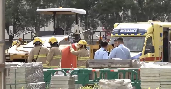 九龍灣運動場致命工業意外　男工遭工程車輾過傷重不治