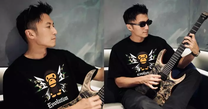 謝霆鋒EVOLUTION x BAPE® 聯名第二彈登場 BABY MILO®化身搖滾蝴蝶