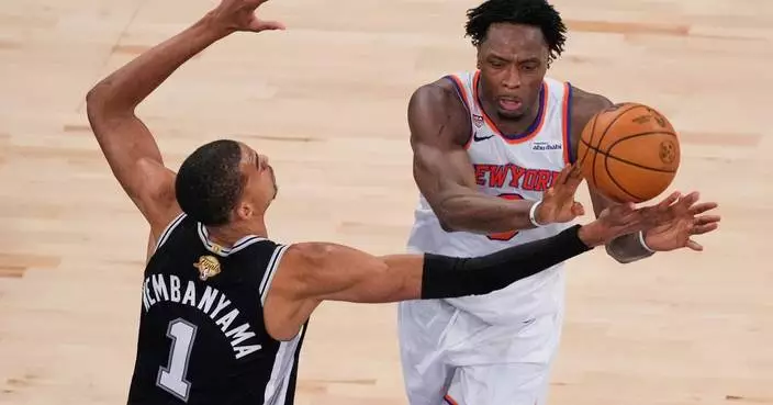 文班亞馬NBA總決賽第四場再戰紐約人 鞏固「反派」形象