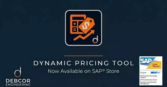 deBCor Engineering動態定價工具登陸SAP® Store 助企業簡化定價管理
