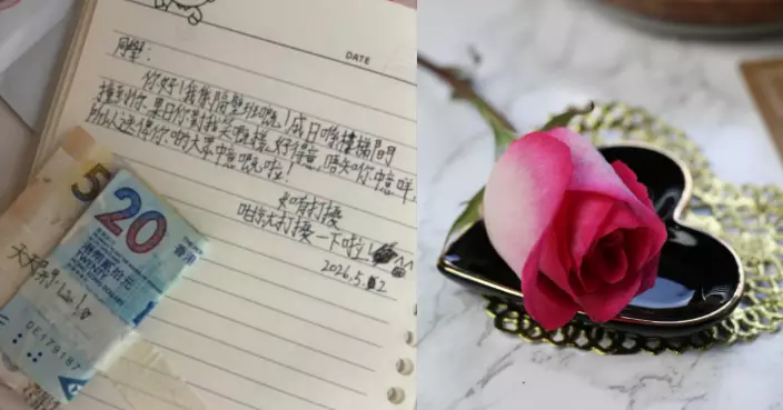 小學生「鈔能力」表白　情信夾$520現金　網民激讚：有料到