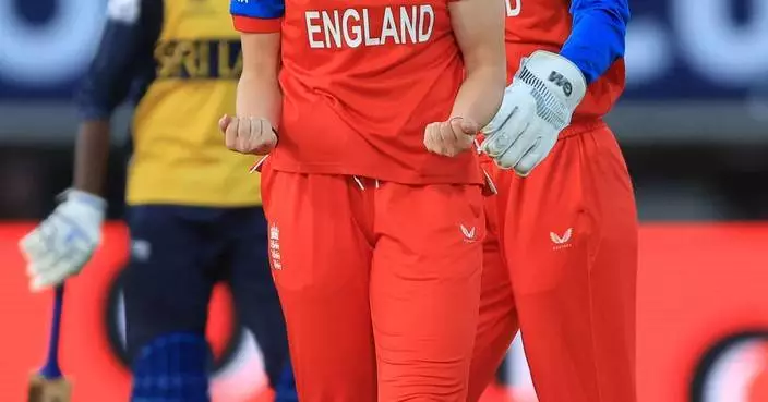 英格蘭女子二十20板球世界盃大勝斯里蘭卡 懷亞特-霍奇105分創紀錄