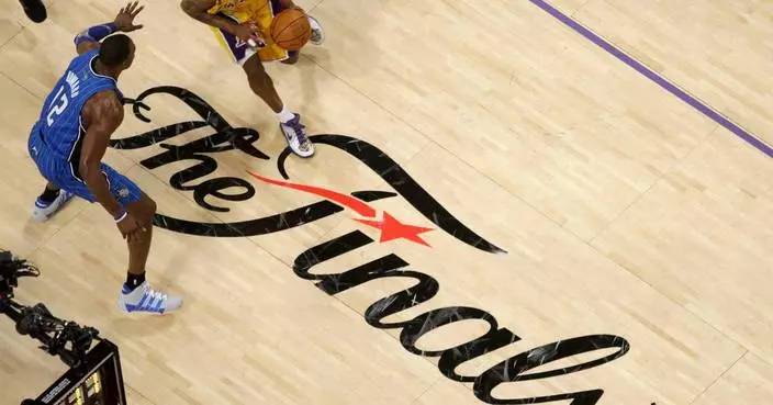 NBA總決賽獎盃標誌回歸中圈 球迷投訴後聯盟終回應