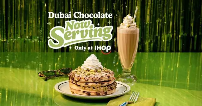 IHOP全國重推爆紅杜拜朱古力班戟 6月29日周一供應新奶昔