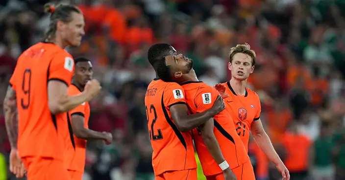荷蘭前鋒加普喪子後忍痛出戰世界盃 入波跪地指天悼念全隊擁抱安慰