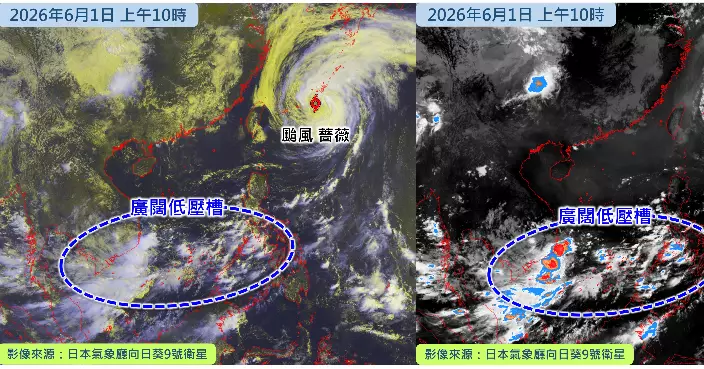 天氣 |  風季首颱醞釀中？天文台：最快周三現雛形　