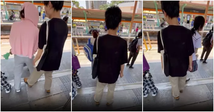 輕鐵天瑞站怪男出沒  連環出腳多女中招險遭絆倒