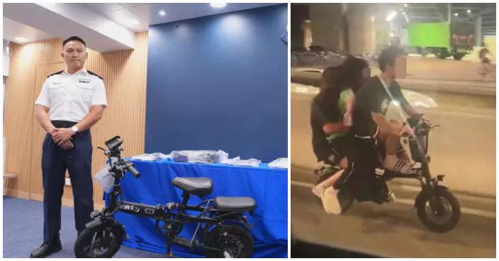 元朗駕電單車載兩女童亡命飛馳險象環生 18歲男涉6罪被捕