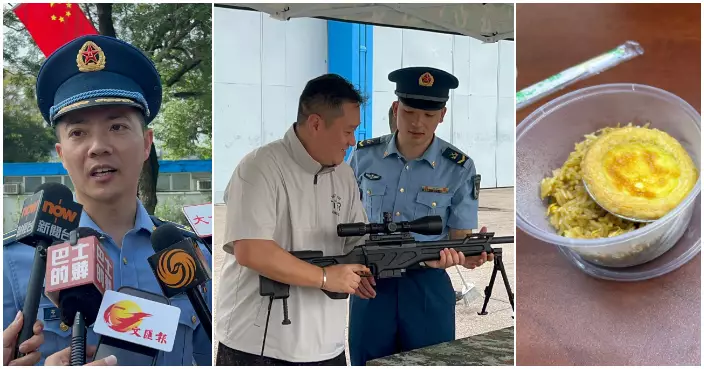 石崗軍營一連兩日開放  駐港部隊特製菠蘿炒飯、蛋撻軍營餐迎市民
