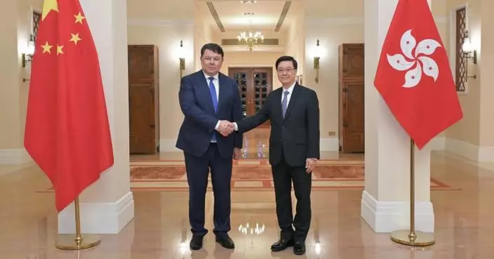 李家超晤哈薩克副總理　就深化兩地合作交流意見