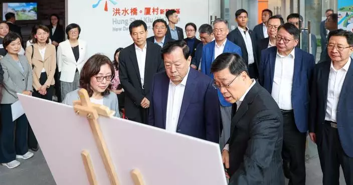 夏寶龍抵港首日訪多個地點　考察調研香港對接「十五五」規劃及推動北都發展