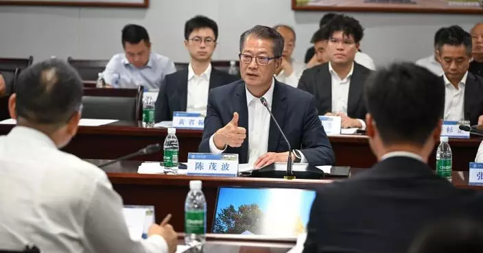 陳茂波訪西安交大　推介香港「金融+創科」雙平台優勢