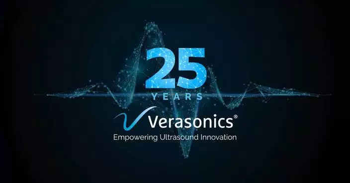 Verasonics慶祝成立25周年 致力推動超聲波技術創新