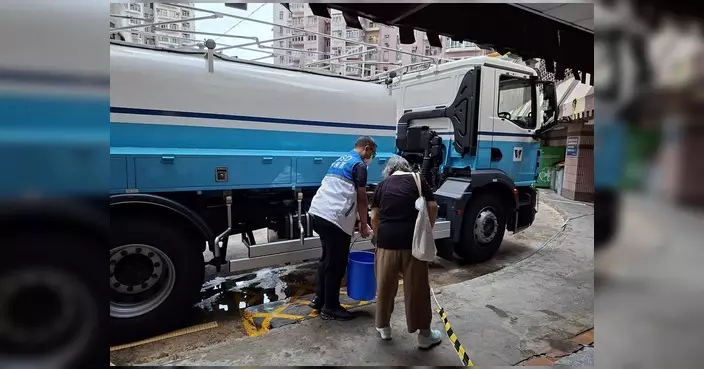 荃灣中心停電致供水受影響 水務署設16水箱並派兩水車應急