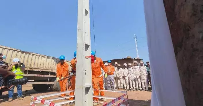 中國援建水電站向安哥拉鄉村供電