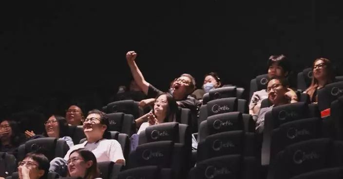 內地戲院直播世界盃賽事 吸引大批球迷入場觀看