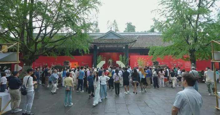 成都武侯祠端午節推沉浸式文化表演 吸引大批遊客