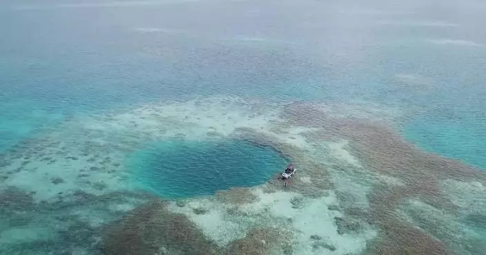 中國發布黃岩島藍洞調查報告 揭罕見珊瑚礁結構