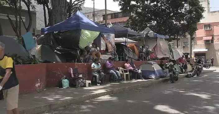 委內瑞拉地震｜民眾擔心遭遇餘震不敢回家