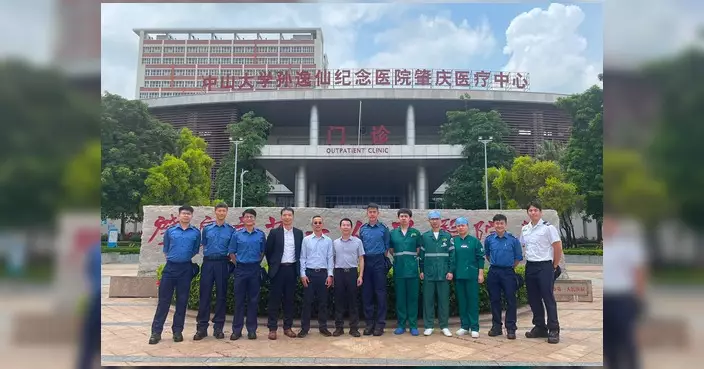 消防處救護人員首訪肇慶 深化大灣區院前急救交流