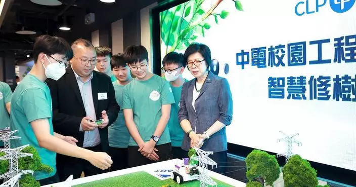 中電「校園工程師」計劃智慧修樹機械人大賽  近百中學生體驗創科實際應用