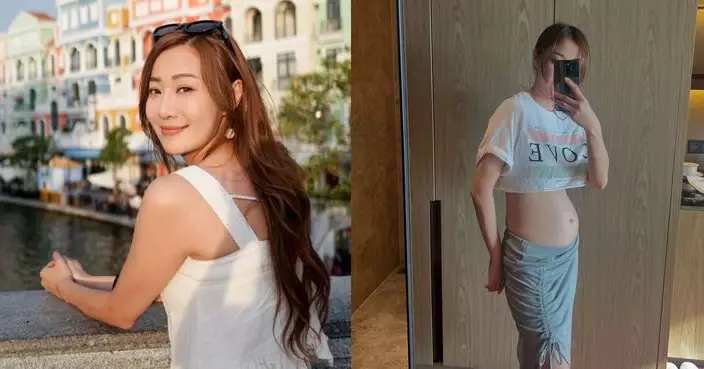朱智賢掀衣驚現巨肚自嘲似有咗 江嘉敏講恭喜被反擊