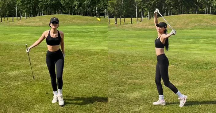 鄭希怡Bra Top打Golf被指犯規 親解現場溫差大：容許我違規10分鐘