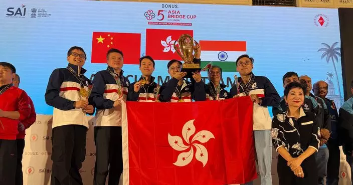 香港男子橋牌代表隊揚威印度   衛冕亞洲盃橋牌錦標賽 共奪2金2銅