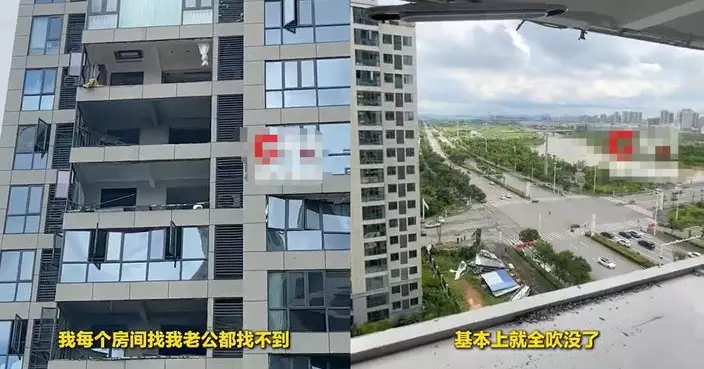 湖北黃岡龍捲風重創居民樓 12樓男住戶遭強風「吸出」墮樓入ICU搶救