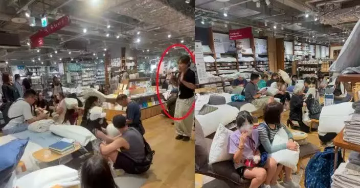 熊本大地震 |  MUJI店員即拆新枕頭護客　臨危不亂獲網民激讚：買爆支持！
