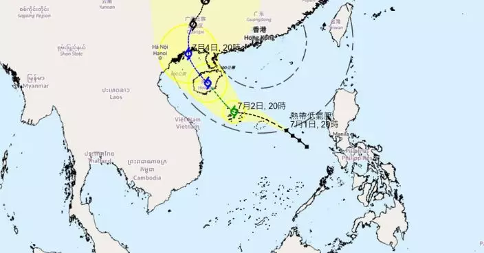 天氣｜熱帶低氣壓已進入本港800公里 周四早上發1號風球
