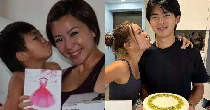 梁芷珮晒母子溫馨合照賀大仔慶生 22歲Brendan顏值學歷成點焦