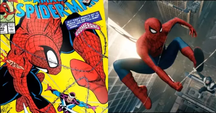 蜘蛛俠：英雄重生｜湯賀蘭神級還原多款經典漫畫封面 「反向燕式俯衝」肉身挑戰不可能任務