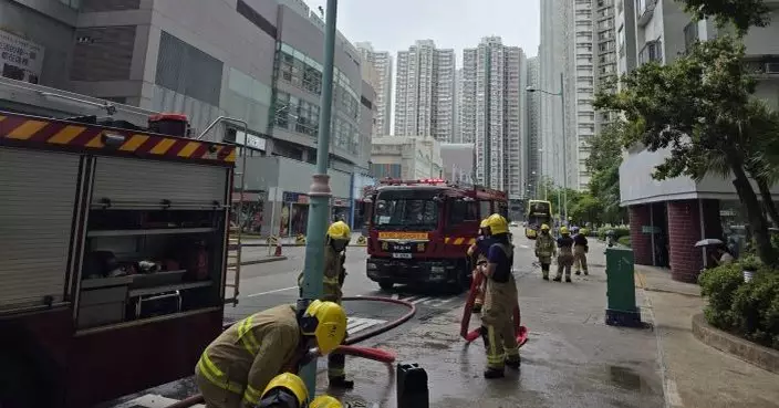 海怡半島單位燈泡過熱起火冒大量濃煙　50人需疏散無人傷