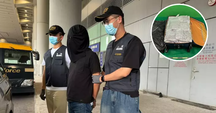 海關機場檢22公斤懷疑大麻花市值約400萬 日籍泰國抵港男子被控販毒