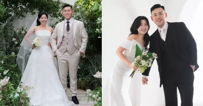 前TVB主播袁沅玉宣布結婚 晒婚紗相讚「鋼鐵直男」老公真誠又善良