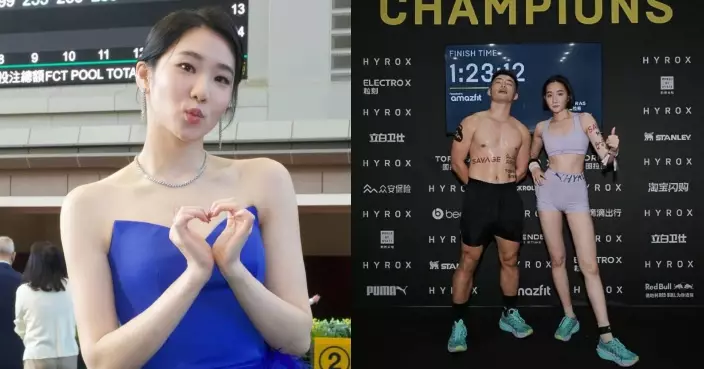 港姐季軍袁文靜戰Hyrox 力量感爆棚反差超大