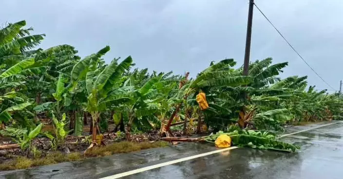 「巴威」再度增強為強颱風 台灣多地大風大雨近7萬戶停電
