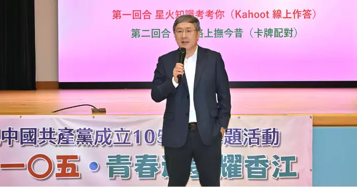 卓永興：特區政府積極融入和服務國家發展大局 抱著時不我待精神